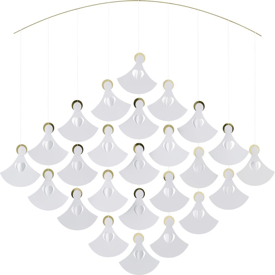 Flensted Mobiles, Babymobile, Engelschor Mobile mit Geschenkbox