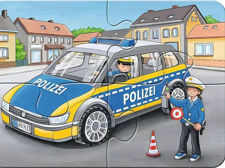 Image du produit Ravensburger Mes véhicules d'intervention 2/4/6/8p (8 pièces)