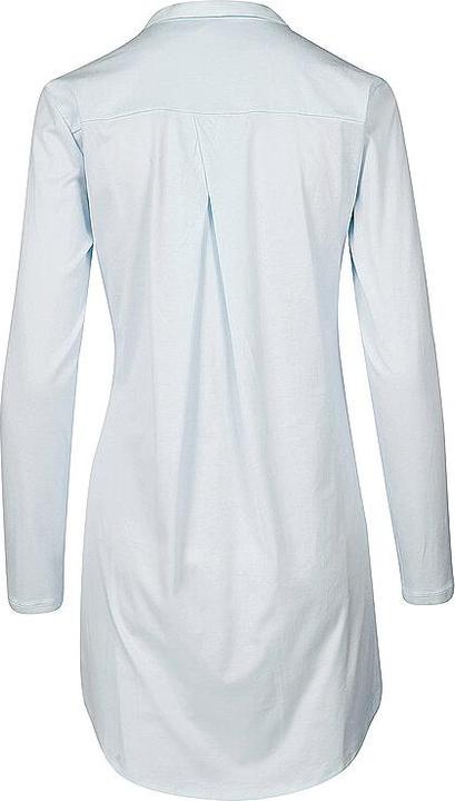 Image du produit Hanro Chemise de nuit Cotton Deluxe - longueur 90 cm - manches longues (L)