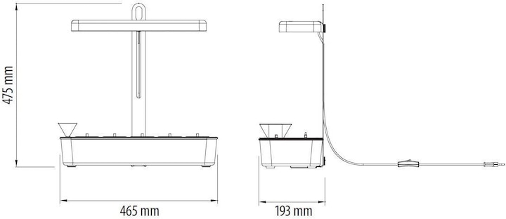 Immagine prodotto Northpoint Sistema di coltivazione idroponica a LED (LED, 220 V)