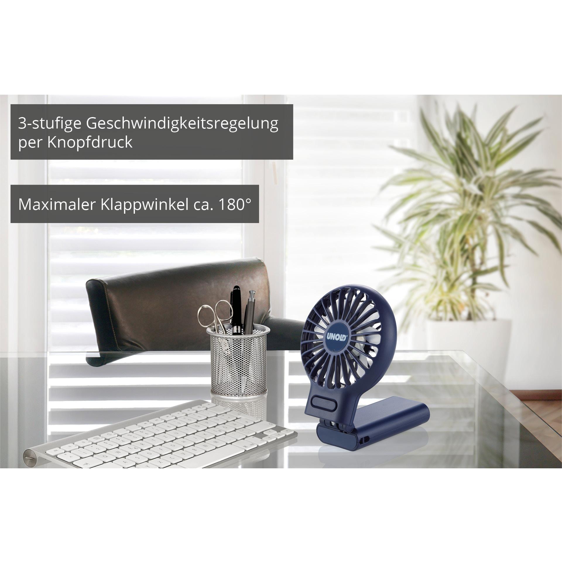 Thumbnail - ESGE 86648 Breezy Fold blau, Ventilator, Blau