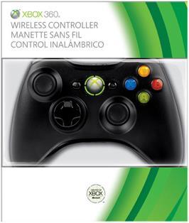 Image du produit Microsoft Manette sans fil Xbox 360 (Xbox 360)