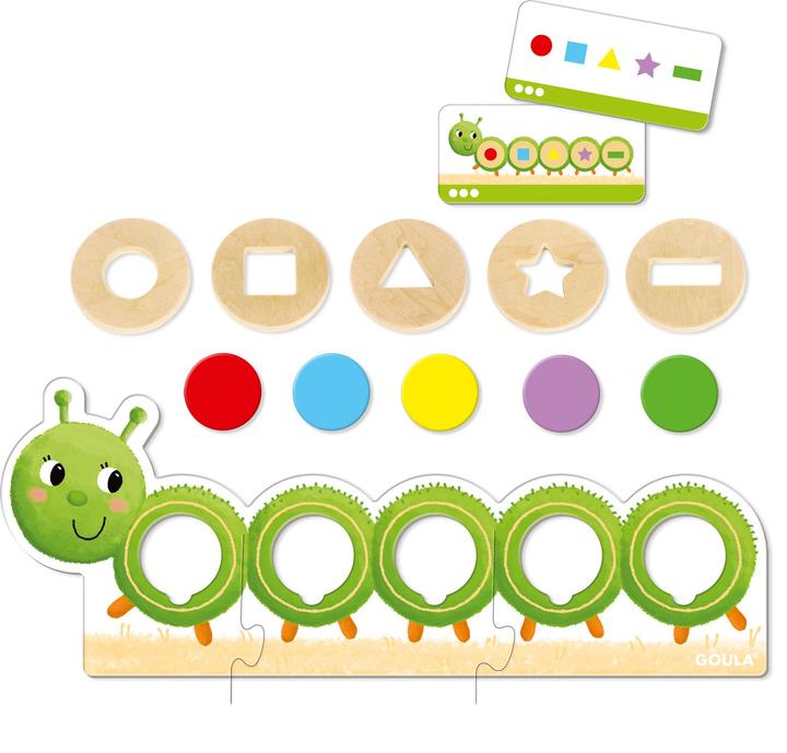 Actual product image Jumbo Goula caterpillar (German, 1 Players)