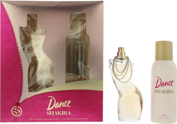 Actual product image Shakira Dance Gift Set 80ml EDT + 150ml Deodorant Spray (Perfume set)