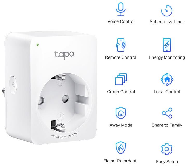 Actual product image TP-Link Tapo P110 Smart Plug