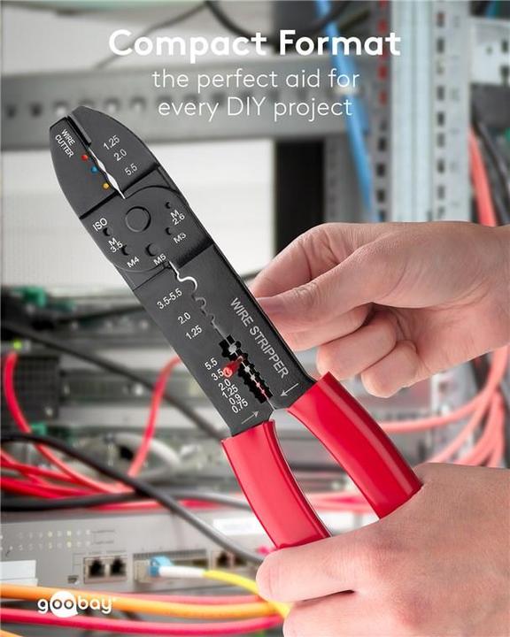 Image du produit FixPoint Pince à sertir pour cosses isolées