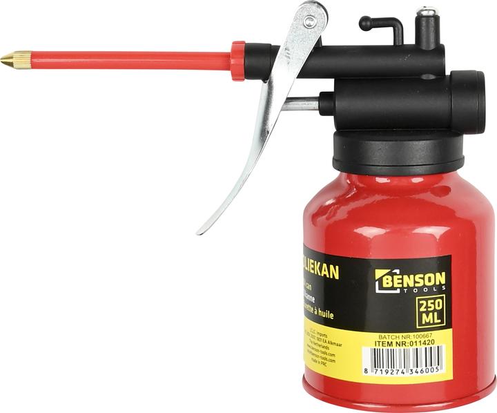 Actual product image Benson Oil can flexible spout 250 ml