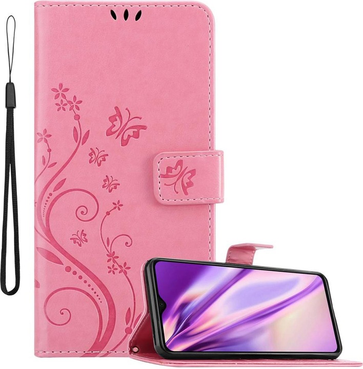 Produktbild Cadorabo Flower Book Cover (Xiaomi Redmi Note 8 Pro)
