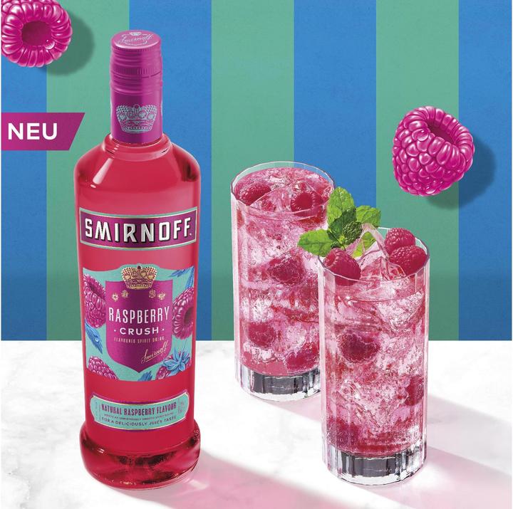 Immagine prodotto Smirnoff Vodka Raspberry Crush 0,7 l (1 x 70 cl)