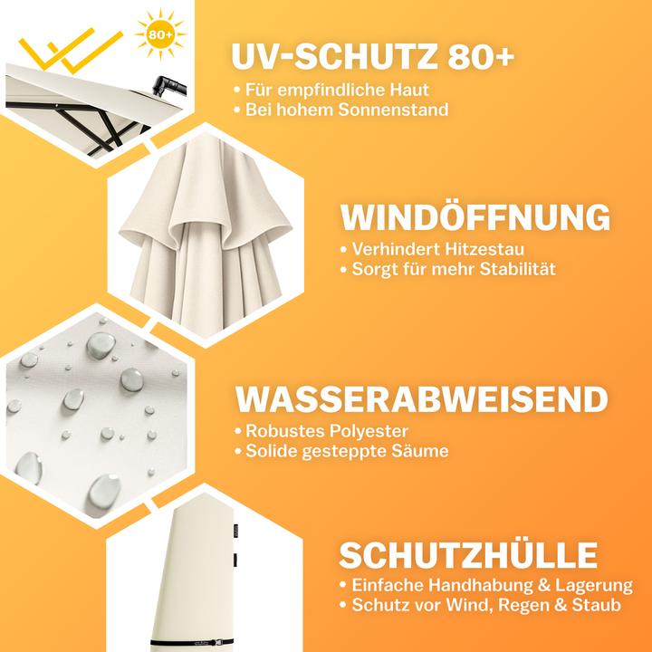 Produktbild Kingsleeve Ampelschirm (3 m)