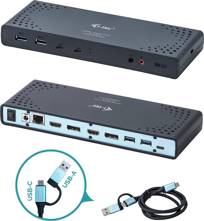 Produktbild i-tec Dualdock (USB-C, 14 Ports)