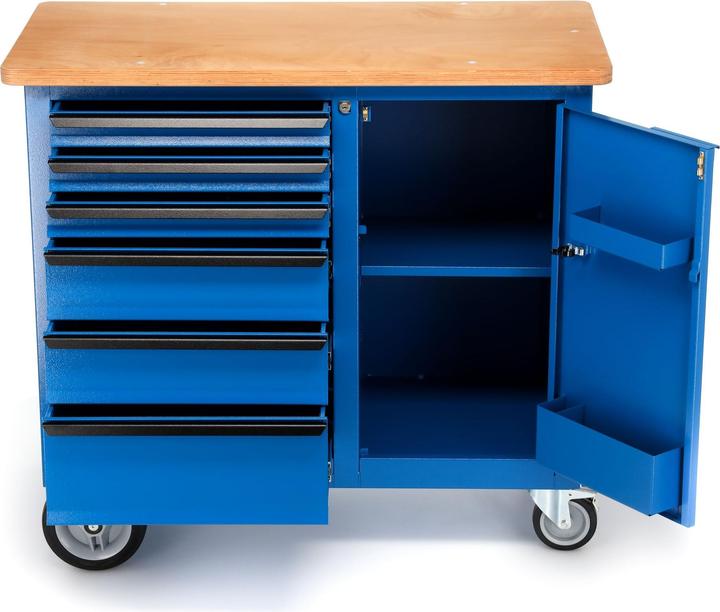 Actual product image Gedore Rolling workbench with 6 drawers (62.50 cm)