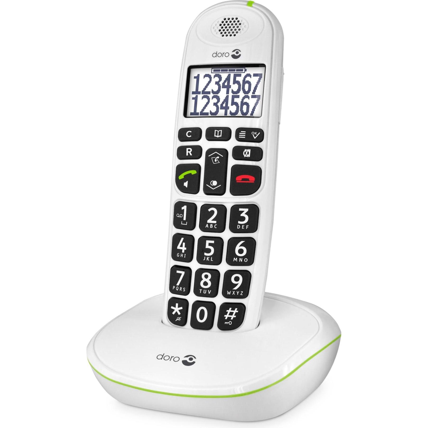 Doro PhoneEasy 110 Duo, Telefon, Weiss