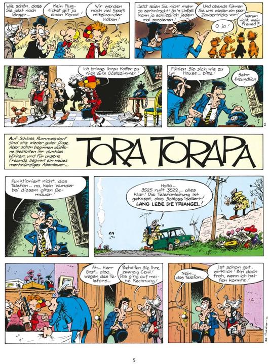 Produktbild Spirou und Fantasio, Band 21 (Deutsch, André Franquin, 2004)