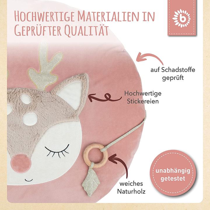 Image du produit Bieco Couverture d'éveil Chevreuil Ella 70 cm