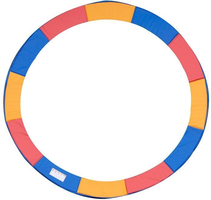 Produktbild Swisshandel24 Trampolin Randabdeckung Sicherheitsnetz 8ft 10ft 12ft 15ft Randabdeckung: Ø366 cm-Bunt (Trampolin ni