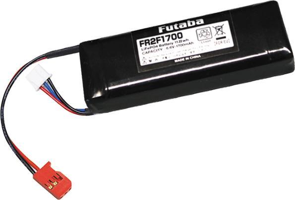 Produktbild Futaba 1700 mAh 6.6 V 2S1P (6.60 V, 1700 mAh)