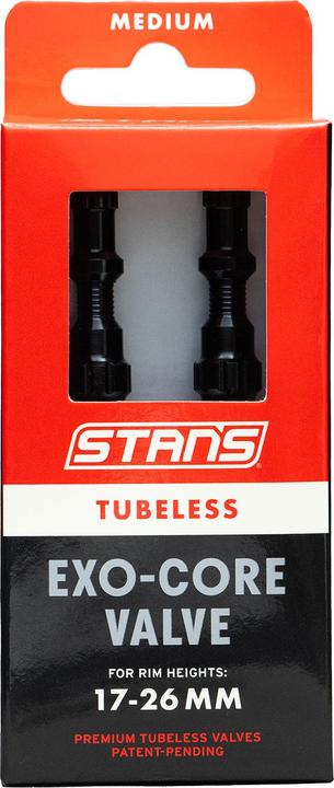 Immagine prodotto Notubes Valvole tubeless Exo-Core, medie, nere