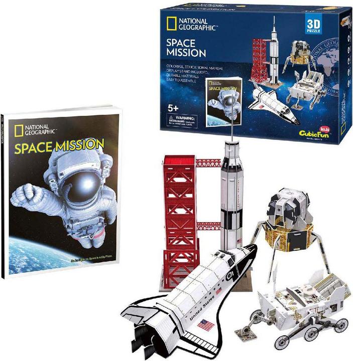 Produktbild Cubicfun 3d Puzzel NG Space Mission (80 Teile)