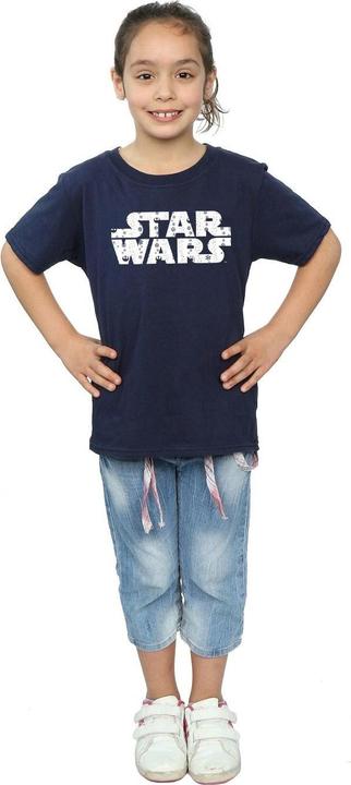 Produktbild Star Wars Christmas Logo TShirt Mädchen (128)