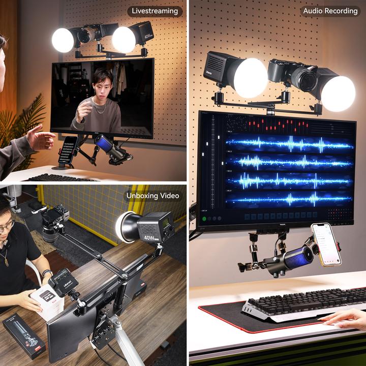 Actual product image Ulanzi Monitor VESA expansion bracket (Wall)