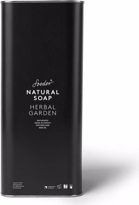 Actual product image Soeder* Natural Soap Herbal Garden (Liquid soap, 5000 ml)