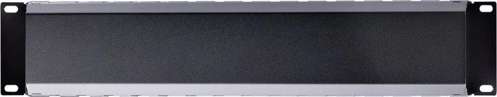 Produktbild StarTech com 2U Horizontal Finger Duct Rack Cable Management Panel with Cover, Cable management pane