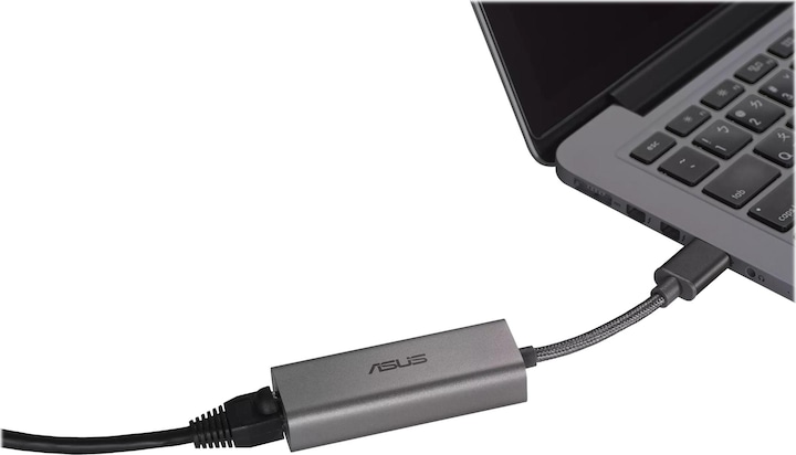 Actual product image ASUS WL-USB USB-C2500 (USB, RJ45 (1x))