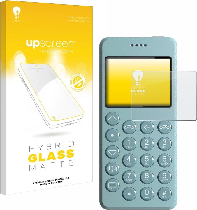 Produktbild upscreen Schutzglas Schutzfolie Glas Folie Displayschutz matt (1 Stück, Punkt MP02)