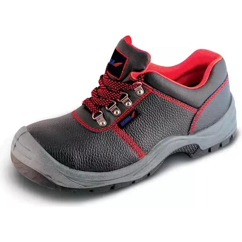 Dedra, Sicherheitsschuhe, Safety leather shoes with steel toe, size 46 (BH9P1A-46) (S1P, 46)