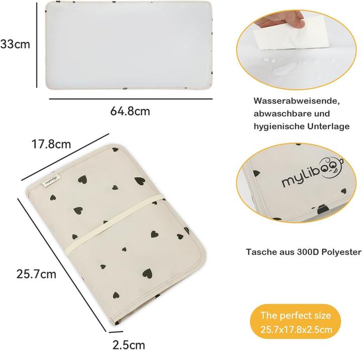 Produktbild Myliboo Windeltasche mit Wickelunterlage