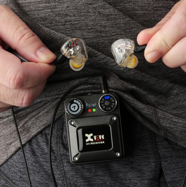 Actual product image Xvive T9 In-Ear Monitors (NC, Cable)