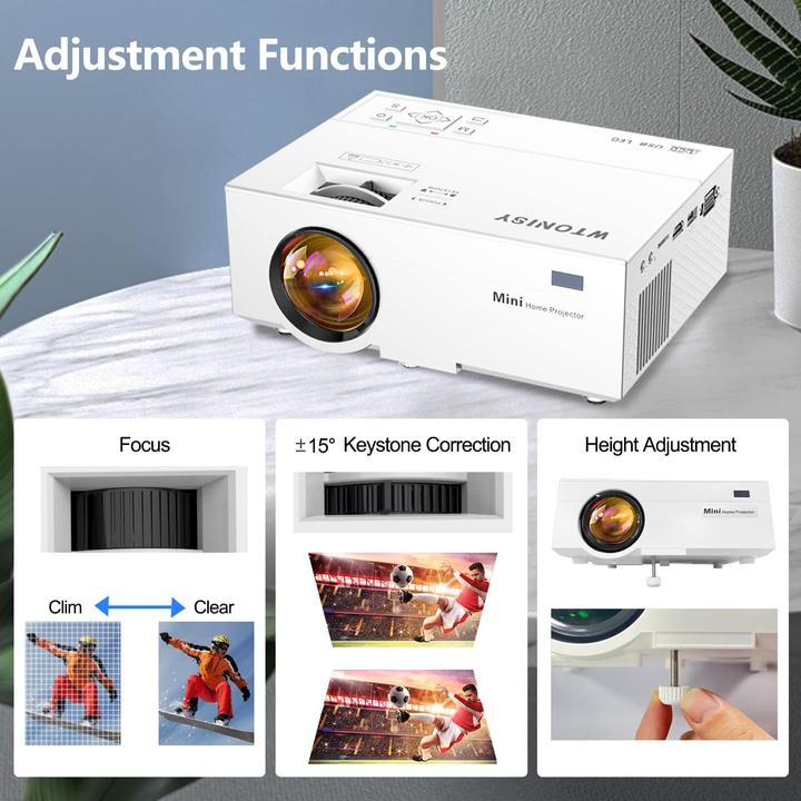 Produktbild Ysametp Mini Beamer (Full HD, 10000 lm)