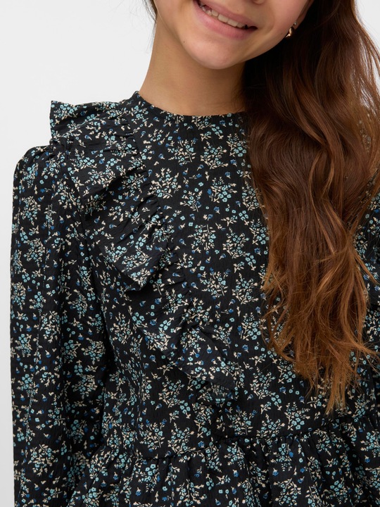 Immagine prodotto Vero Moda Vestibilità regolare Scollo rotondo Polsini elasticizzati Junior Top Top (164)
