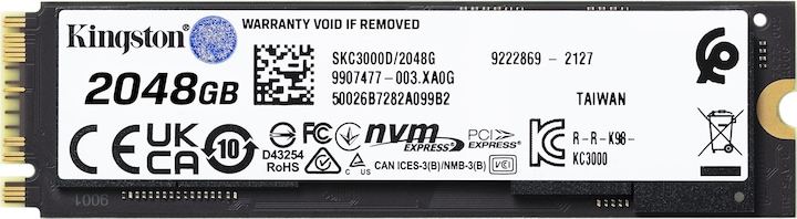 Productafbeelding Kingston KC3000 (2048 GB, M.2 2280)