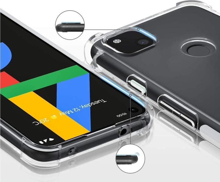 Image du produit Screenguard Google Pixel 4a 5G Coque Crystal Soft Airbag Bumper (Google Pixel 4a 5G)