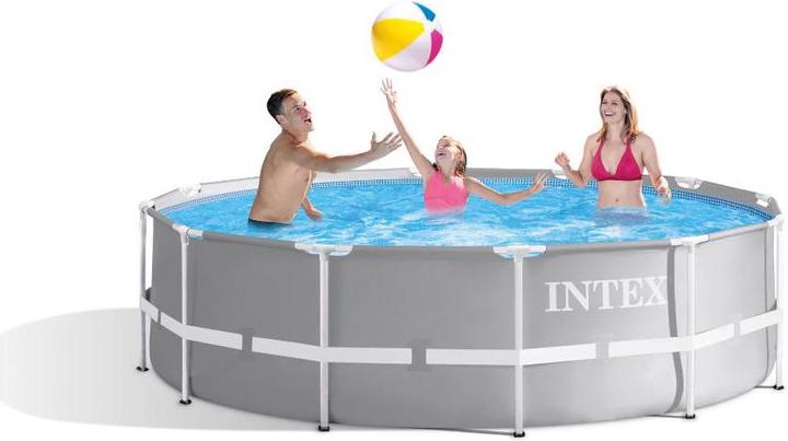 Actual product image Intex 3.66M X 99CM PRISM FRAME PREMIUM POOL SET (Ø 366 x 99 cm)