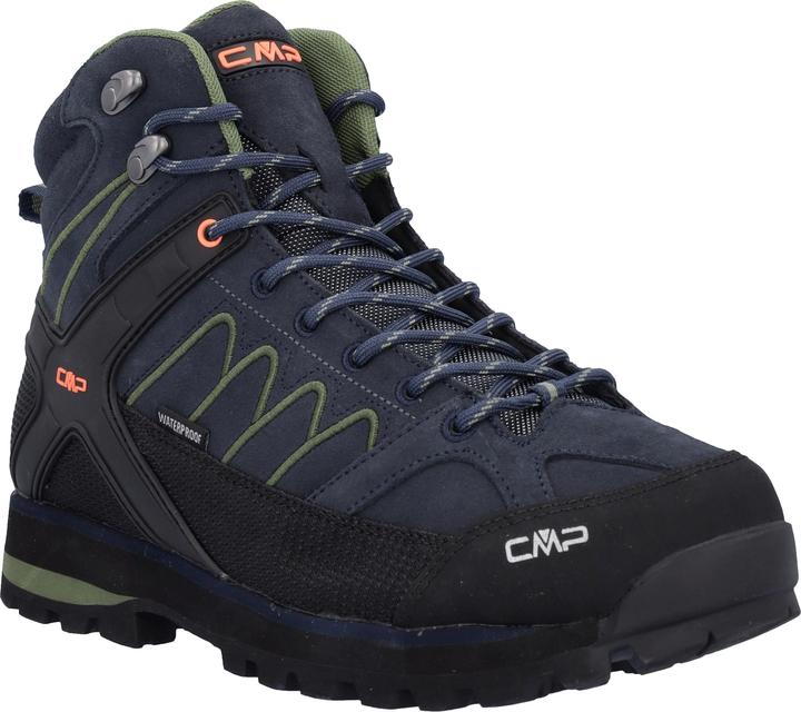 Actual product image CMP Campagnolo Mens Moon Mid Trekking Shoe WP B.Blue-Bag Gr. 45 (31Q4797-16MM) (45)