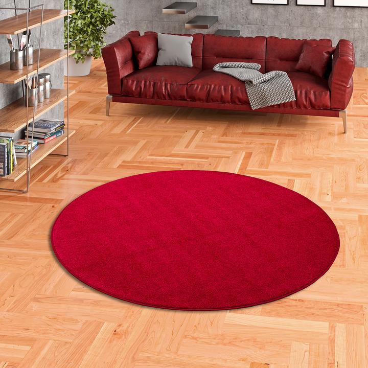 Actual product image Snapstyle High Pile Velour Carpet Luna Round (Ø 160 cm)