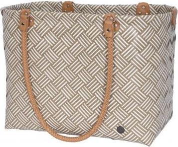 Produktbild Handed by Einkaufstasche Sainte-Maxime Stripes, khaki