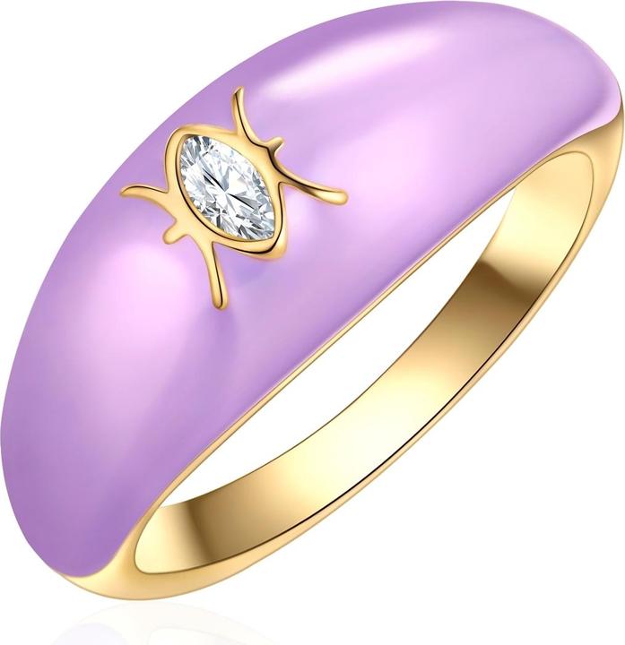 Immagine prodotto Glanzstücke München Anello da donna segno zodiacale Pesci - 35958 (56, 925 Argento)
