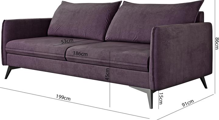 Immagine prodotto Ropez Juli Bis (3 posti, Set di tappezzerie, 2 posti, 1 posto)