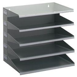 Durable, Dokumentenablage, Sortierstation 5 Fächer H330xB360xT250mm Stahlbl.lichtgrau - 336010