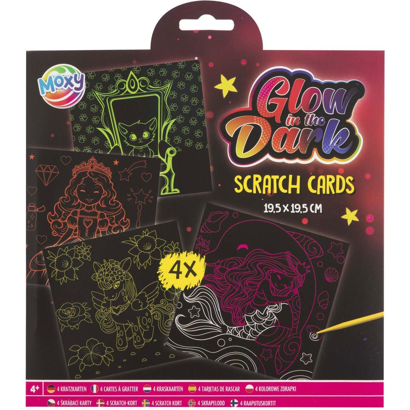 Grafix Rubbellose leuchten im Dunkeln (49247226)