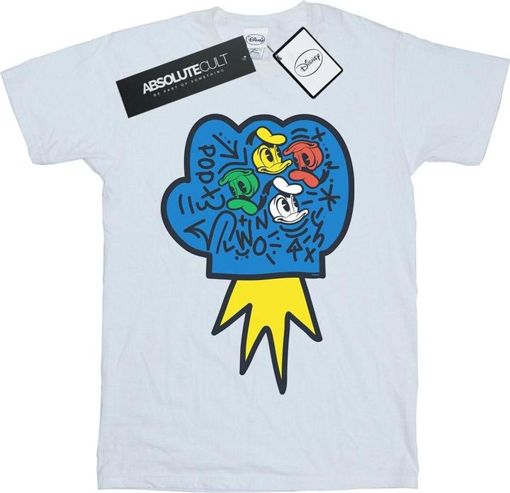 Actual product image Disney Boys Donald Duck Pop Fist T-Shirt (116)