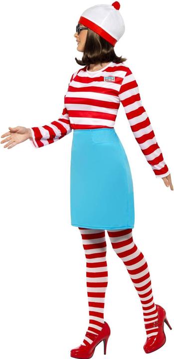Actual product image Wheres Wally? Womens/Ladies Wenda Costume Set (XS)