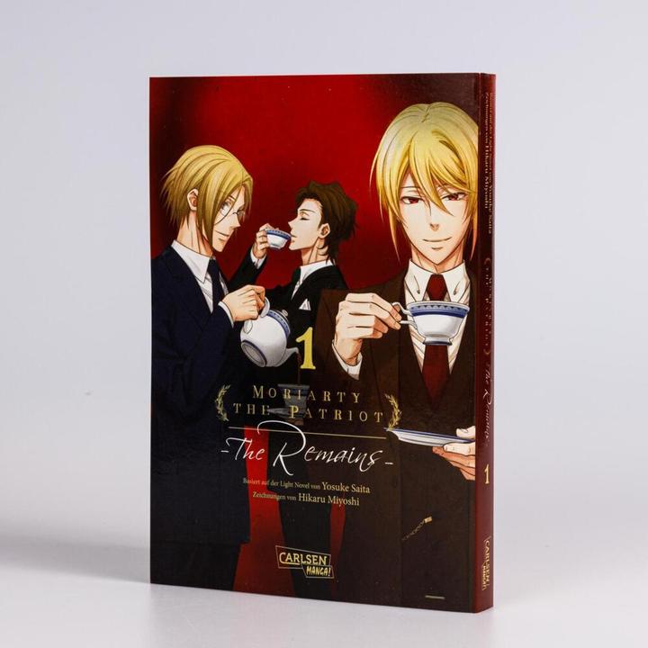 Actual product image Moriarty the Patriot: The Remains 1 (German, Hikaru Miyoshi, Yosuke Saita, 2024)