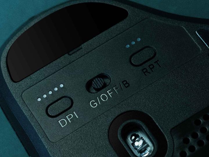 Immagine prodotto Keychron Mouse da gioco senza fili M7 1K, nero (Cablato)