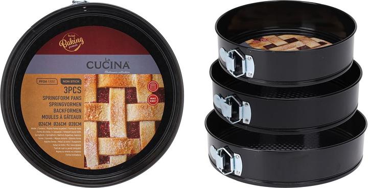 Actual product image La Cucina Springform pan set à 3 pcs. (28 cm)