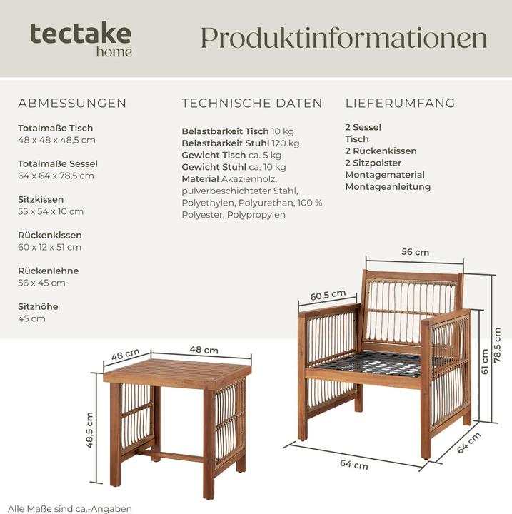 Image du produit tectake Eivissa